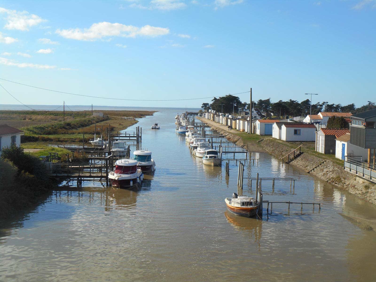 Encore la vue avec le bateau ( Les Moutiers en Retz )